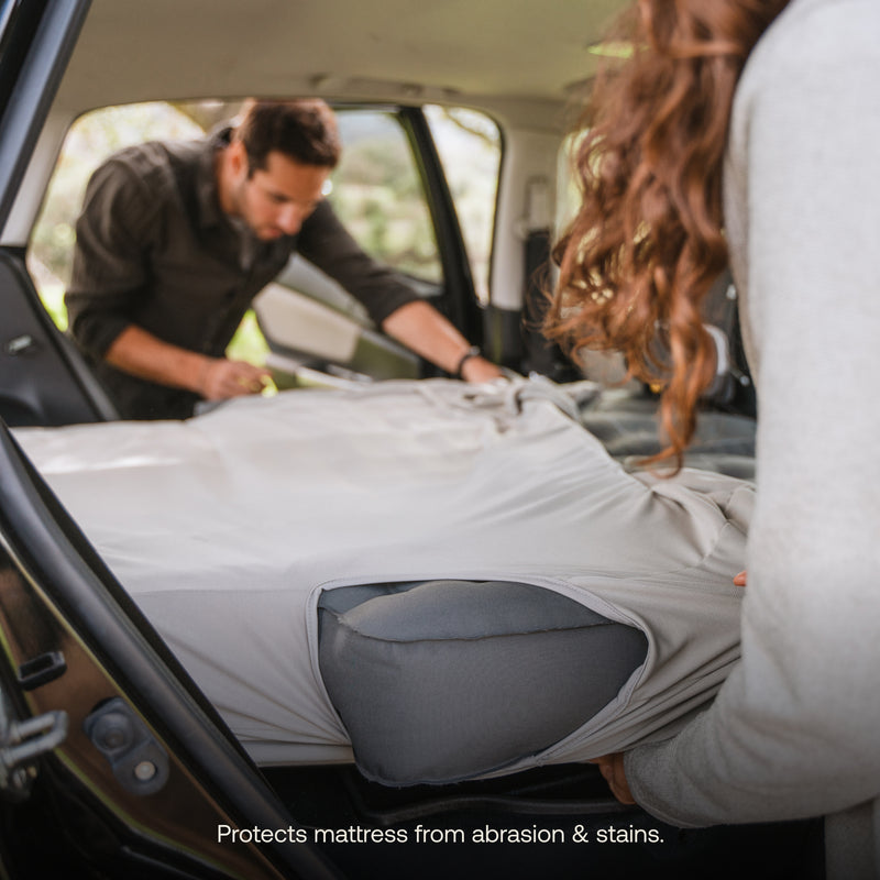 image 2 of Fitted Mattress Sheet - Vehicle Mattress