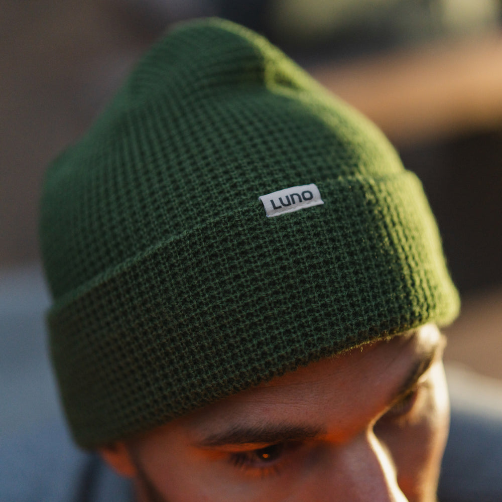 image 6 of Waffle Knit Camp Beanie