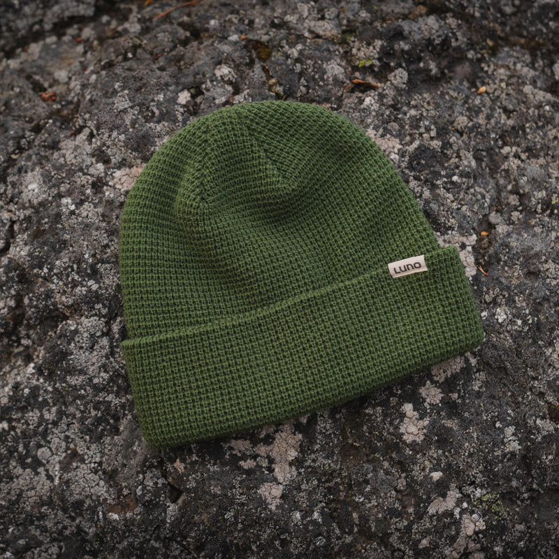 image 5 of Waffle Knit Camp Beanie