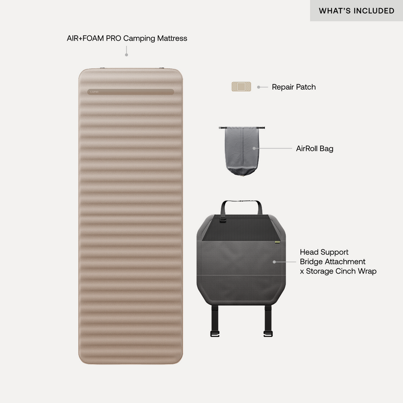 image 10 of AIR+FOAM Pro Camping Mattress - 67" Long