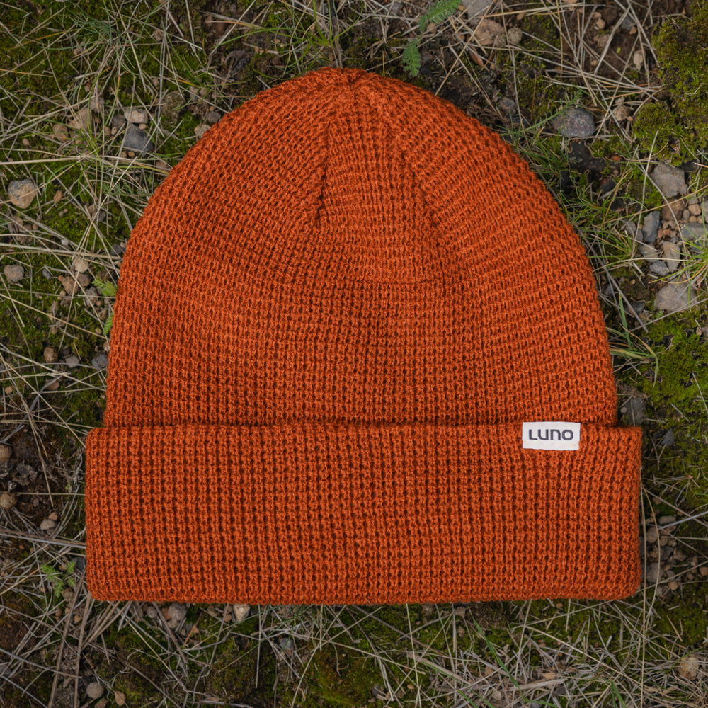 image 6 of Waffle Knit Camp Beanie