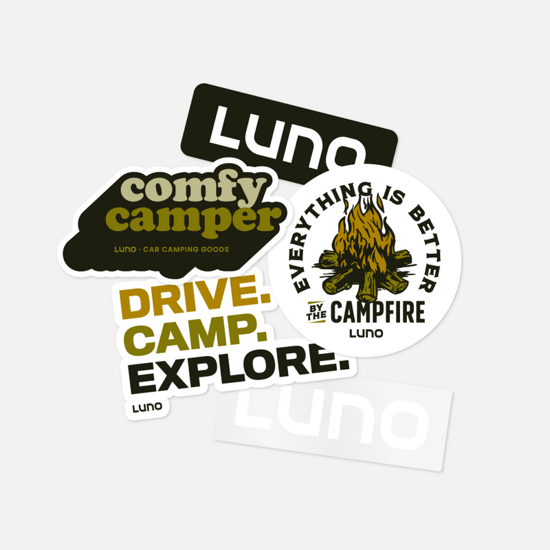 image 1 of Camping Sticker Pack