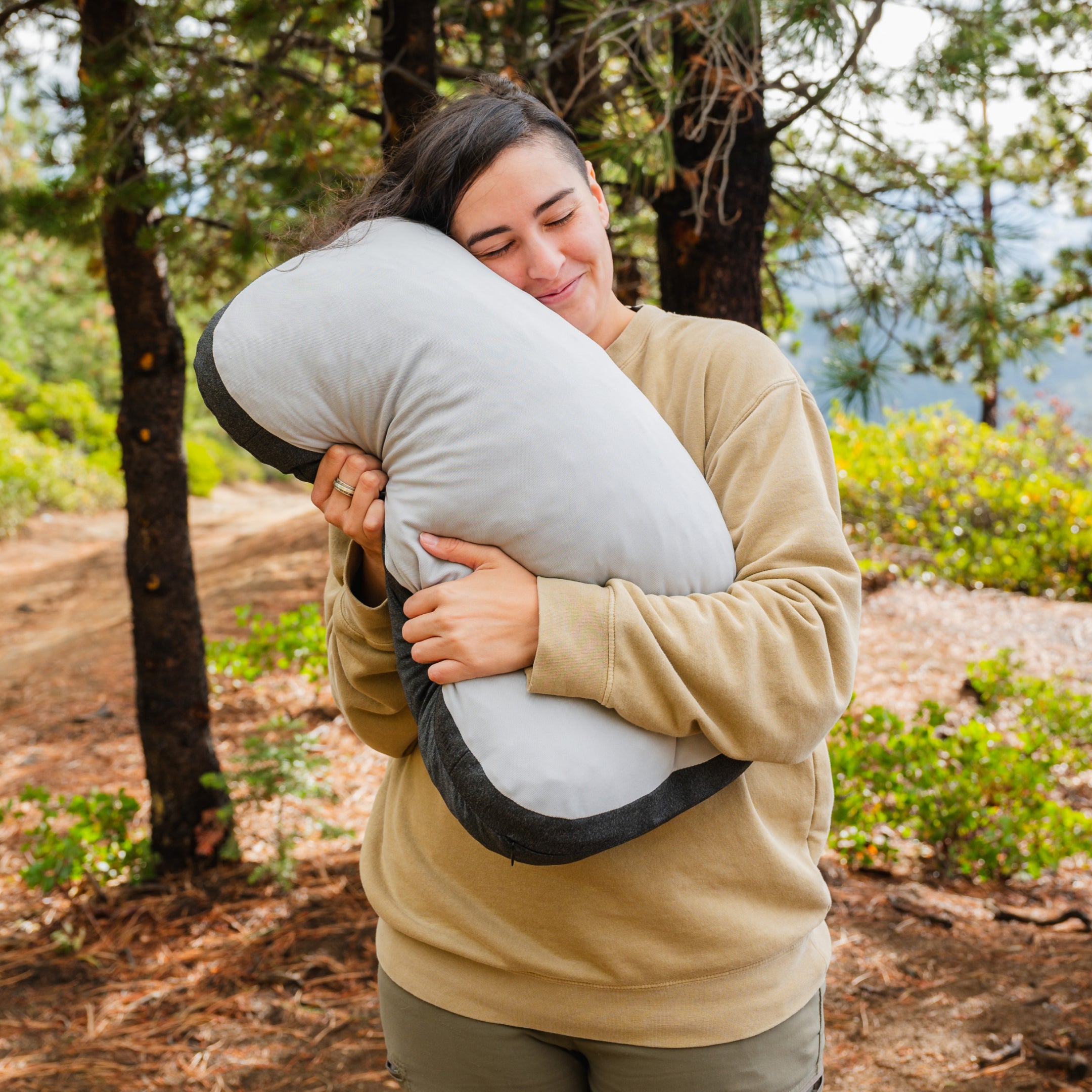 Inflatable camp pillow best sale