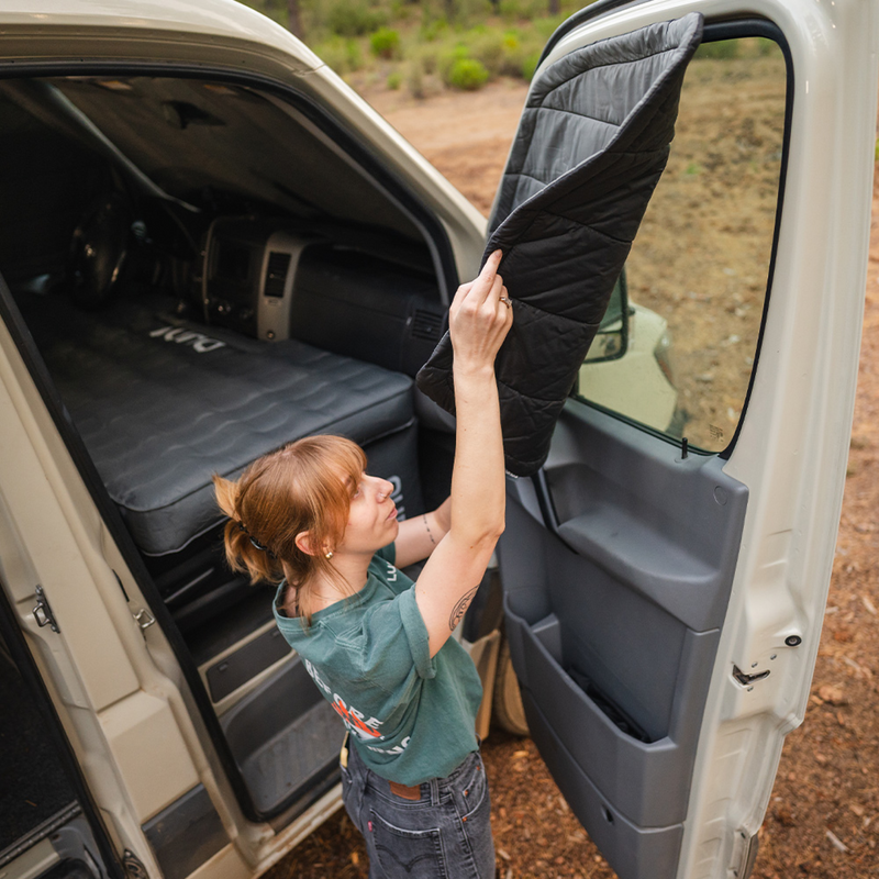 image 3 of Van Front Cab Window Privacy Bundle